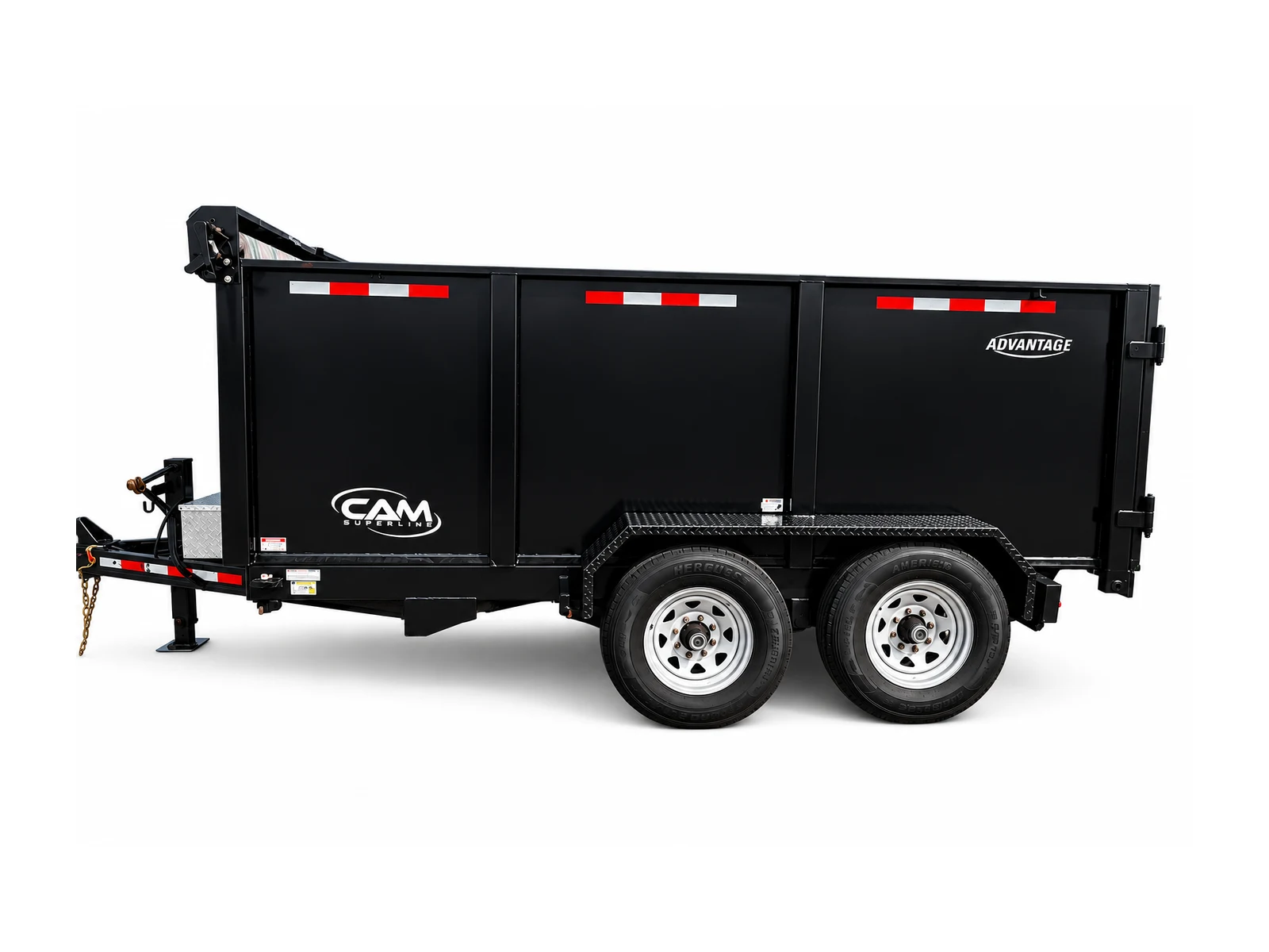 CAM Superline Advantage tandem-axle dump trailer available to rent in Murrells Inlet