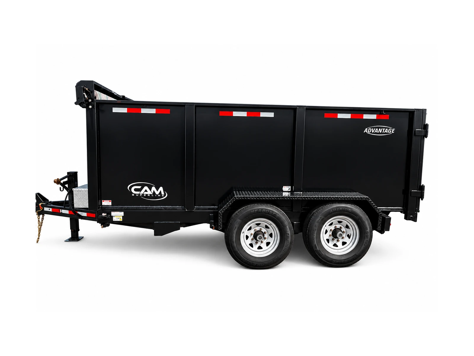 CAM Superline Advantage tandem-axle dump trailer available to rent in Murrells Inlet